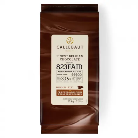 Callebaut Fairtrade Milk Chocolate; 823